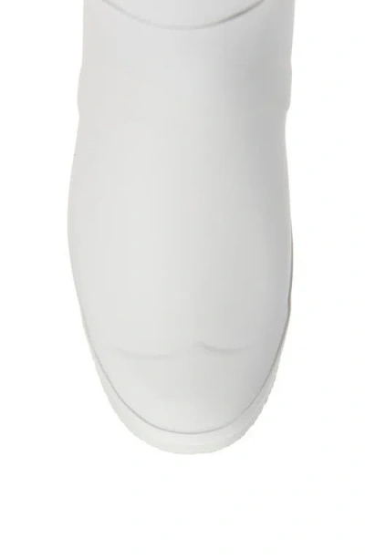 Hunter Original Tall Waterproof Rain Boot In Gray