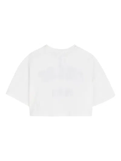 Chloé Appliqué T-shirt In White