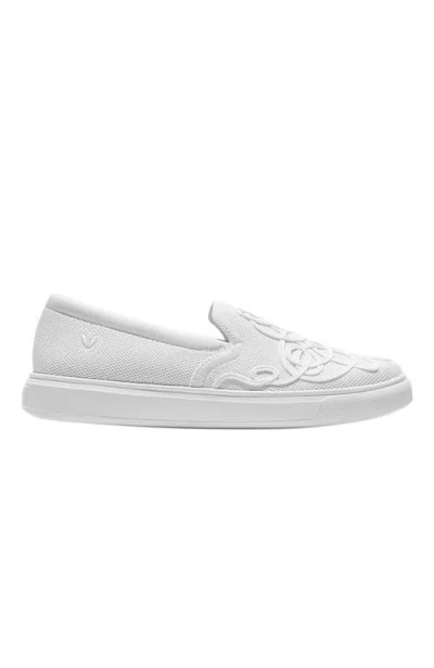Vivaia Classic Slip-on Unisex Sneakers In White