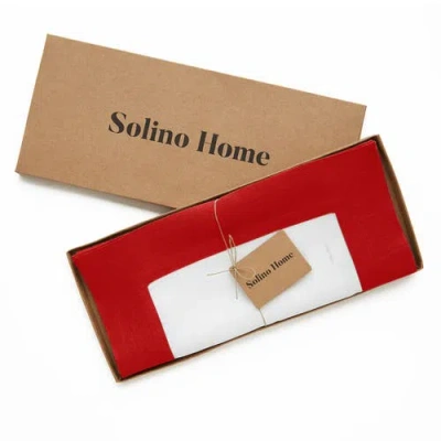 Solino Home Linen Table Runner In Multi