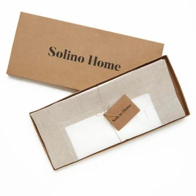 Solino Home Linen Table Runner In Multi