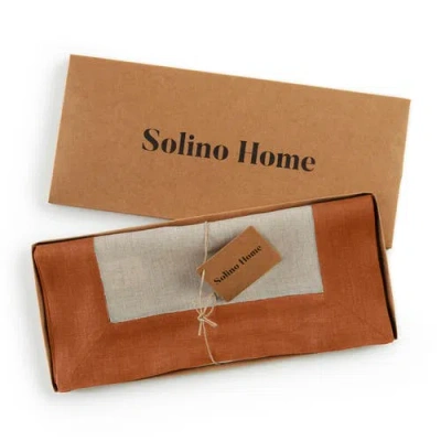 Solino Home Linen Table Runner In Multi
