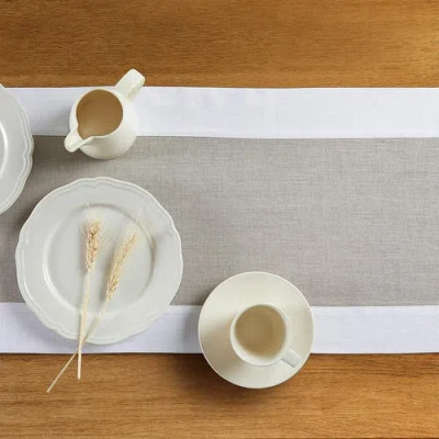 Solino Home Linen Table Runner In Multi