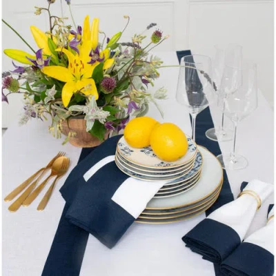 Solino Home Linen Table Runner In Multi