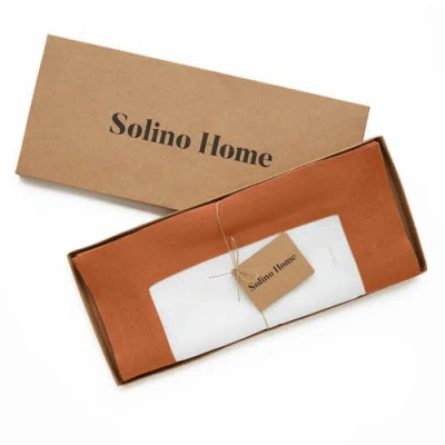 Solino Home Linen Table Runner In Multi