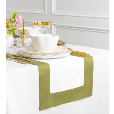 Solino Home Linen Table Runner In Multi