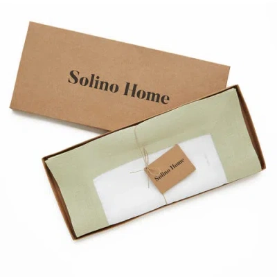 Solino Home Linen Table Runner In Multi