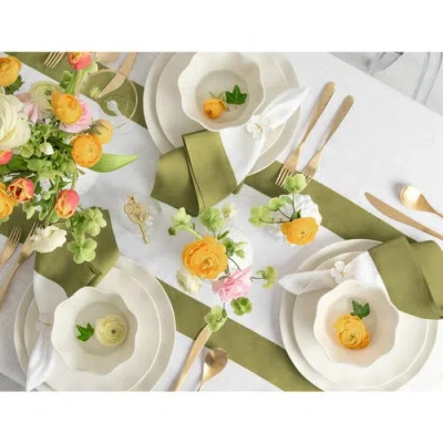 Solino Home Linen Table Runner In Multi