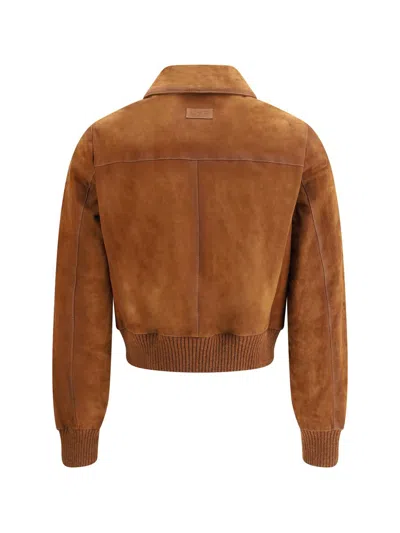 Valstar Flap-pocket Ribbed-cuff Jacket In Brown