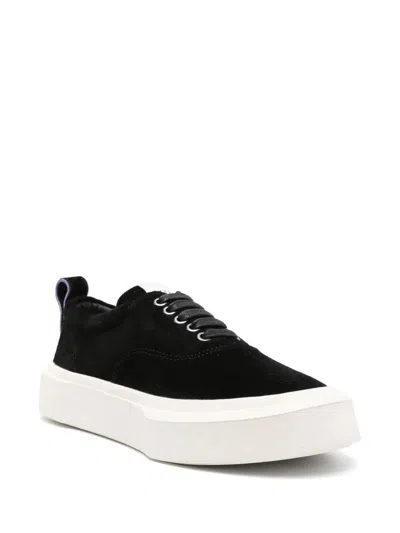 Eytys Suede Upper Rubber Sole Pull Tab Sneaker In Multi