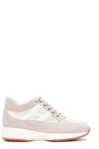 Hogan Interactive Low-top Sneakers In Pink