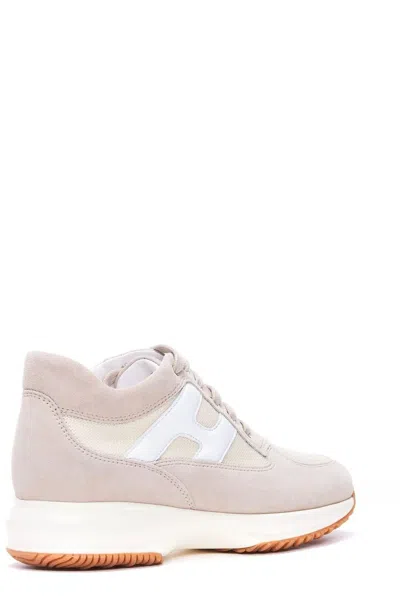 Hogan Interactive Low-top Sneakers In Pink