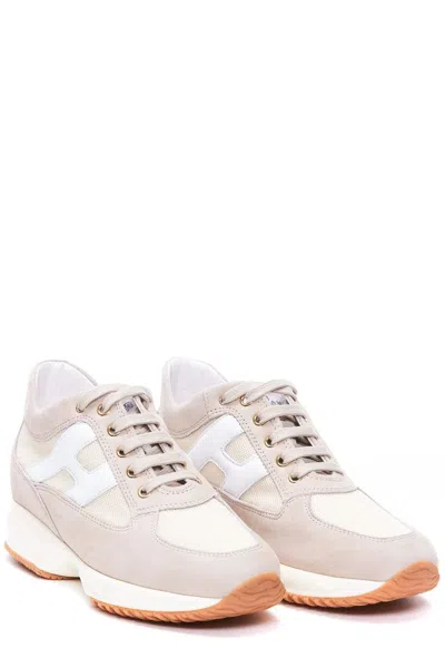 Hogan Interactive Low-top Sneakers In Pink