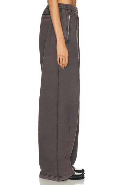 Acne Studios Prowser U Duo Logogram Sweatpant In Black