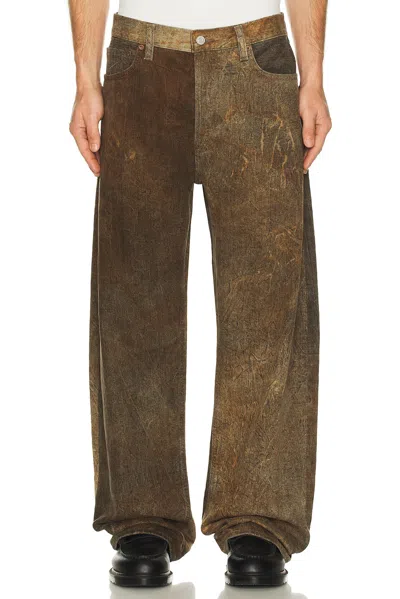 Agolde Afton Jean In Brown