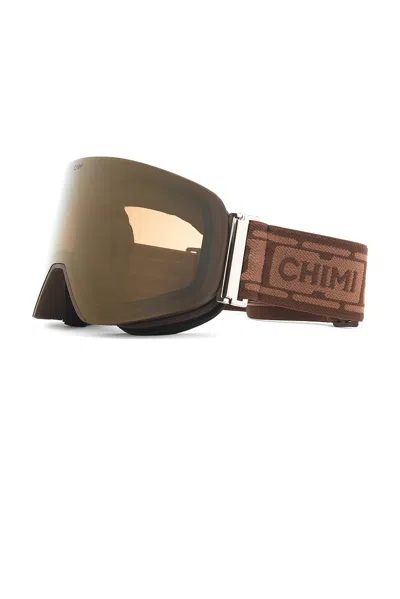 Chimi Ski 02 Cime Ski Goggles In Brown