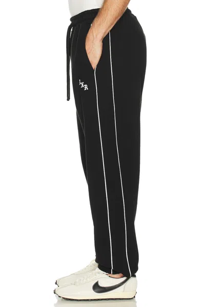 Born X Raised Piped Sweatpants In Black