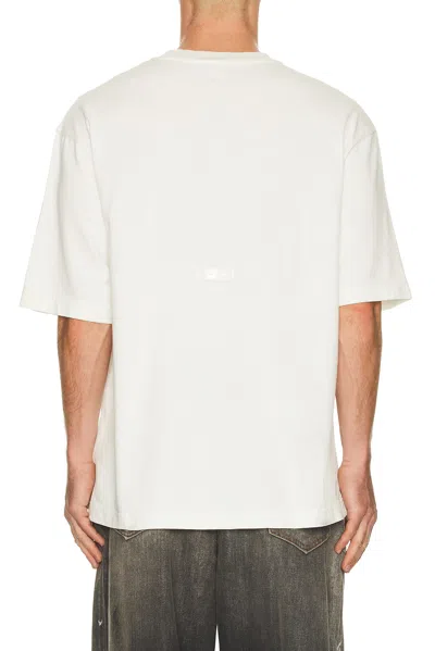 Acne Studios Logo-patch Short-sleeve T-shirt In White