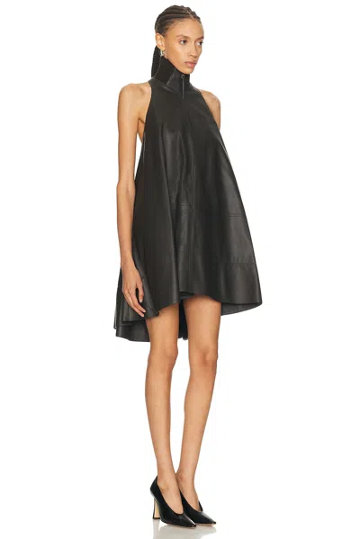 Jacquemus La Petite Robe Triangle In Brown