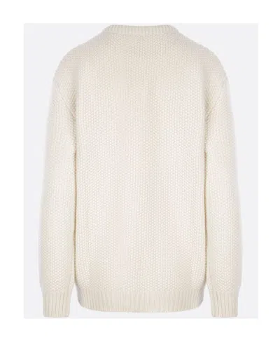 Chloé Round Neck Sweater Pullover In Multi