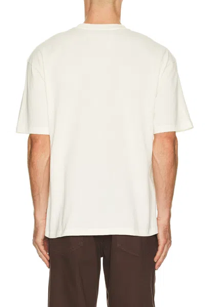 Palmes Dyed T-shirt In White