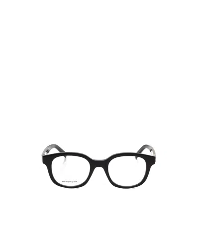 Givenchy Logo Full-frame Flat Mirror In Black