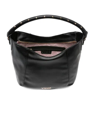 Liu •jo Liu Jo Leather Top Handle In Black