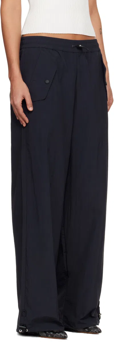 Off-white Double Arrow Active Tack Pants In Black