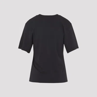 Lemaire Basic Crewneck T-shirt In Black