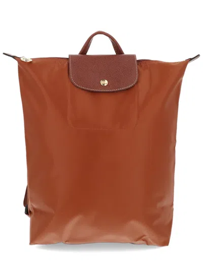 Longchamp Le Pliage Original Backpack In Brown