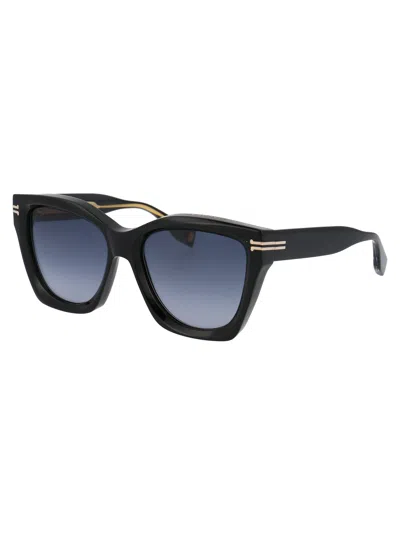 Marc Jacobs Square-frame Sunglasses In Blue