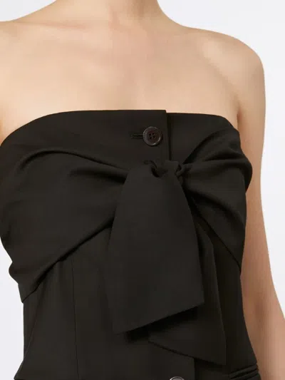 Max Mara Spaghetti Strap Camisole Top In Black