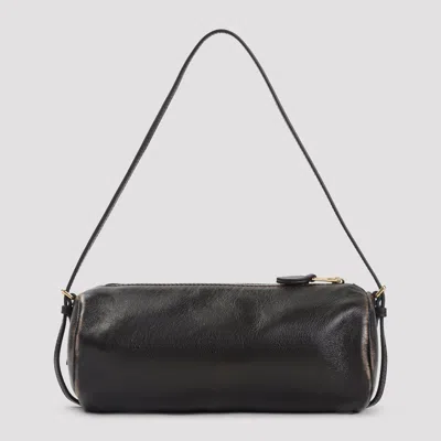 Miu Miu Handle Container In Black