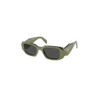Prada 0pr 17ws Sunglasses In Green