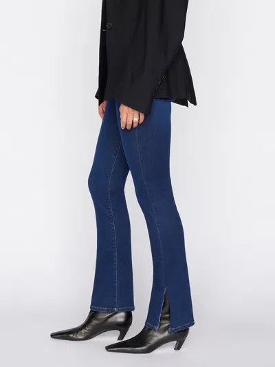 Frame Le Mini Bootcut Jeans In Blue