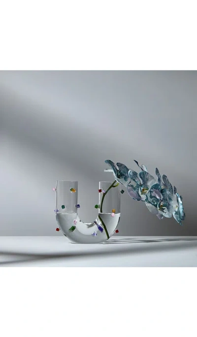 Fazeek Jewel U Vase In Multi