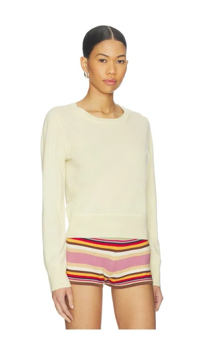 Naadam Crew Pullover In Neutral