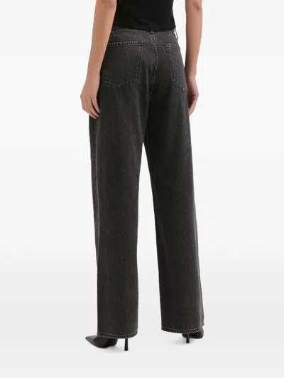 Rag & Bone Drawstring-waist Jeans In Black