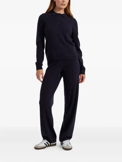 Chinti & Parker Langärmeliger Pullover In Blue