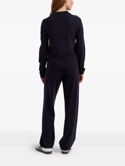 Chinti & Parker Langärmeliger Pullover In Blue