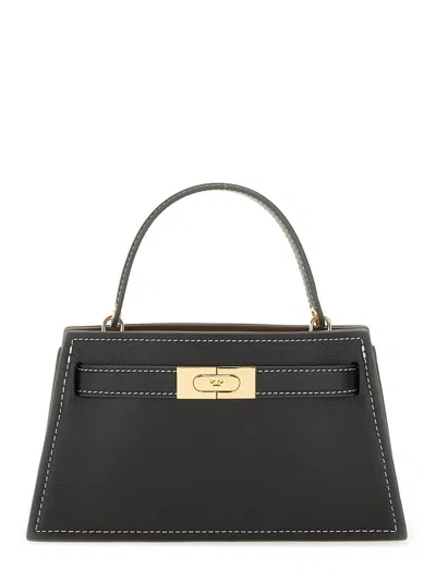 Tory Burch Petite Lee Radziwill Purse In Black