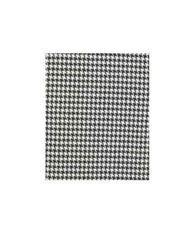 Tom Ford Houndstooth-pattern Scarf In Gray