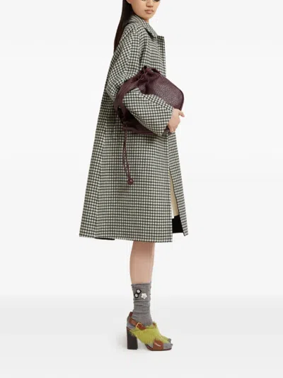 Marni チェック コート In Gray