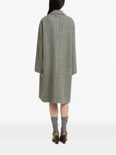 Marni チェック コート In Gray
