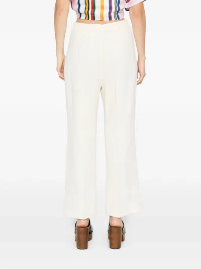 Etro Flared Trousers In Neutral