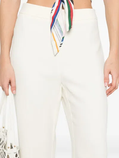 Etro Flared Trousers In Neutral