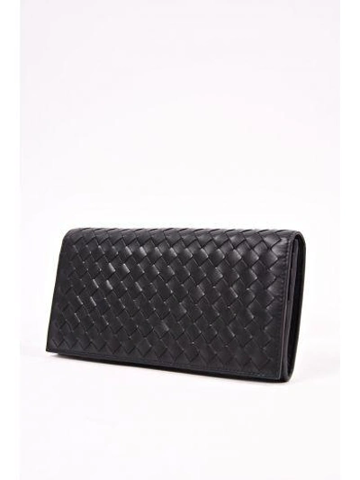 Shop Bottega Veneta Wallet In Nero/nero