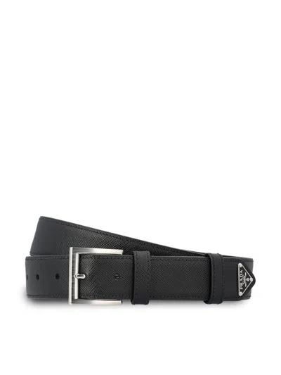 Prada Belts In Black