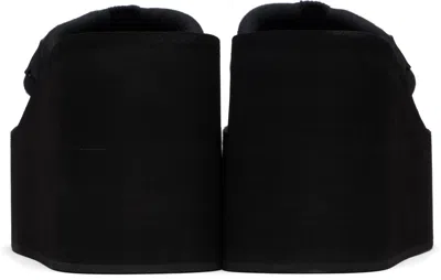 Coperni Women Branded Wedge Sandals In Black