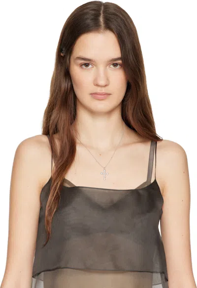 Numbering #3729 Necklace In Metallic